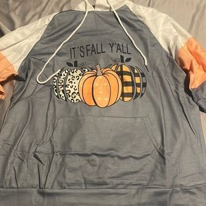 Cute fall sweater.